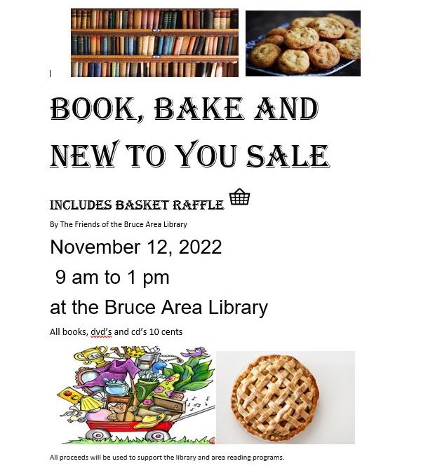 Book, Bake, and New-to-You Sale