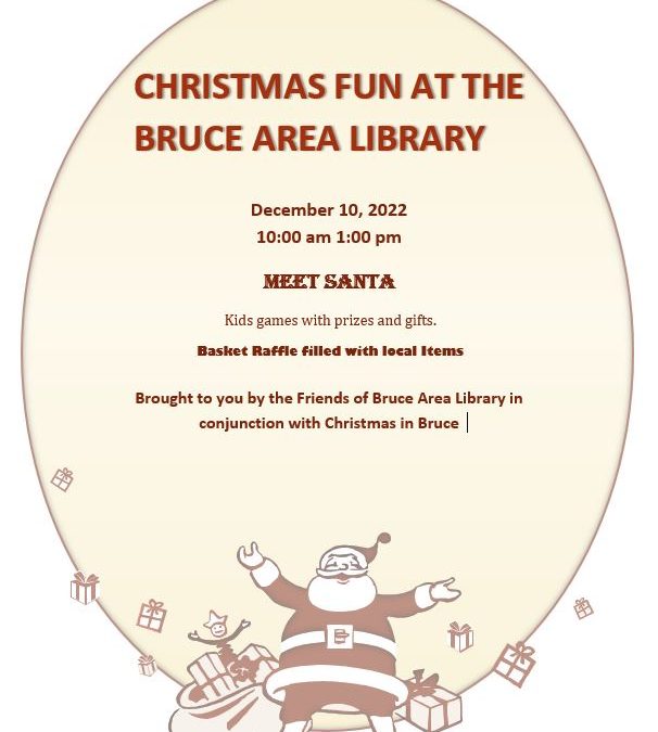 Christmas Fun at the Bruce Area Library